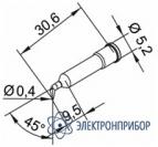 102SDLF04 — конус 0,4мм, изогнутое (к i-Tool, i-Tool nano) фото