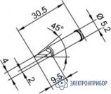 102BDLF20 — лезвие 4 мм, толщина 2 мм - для PLCC (к i-Tool, i-Tool nano) фото