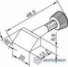 102CDLF200 — уникально массивное жало - усеченный брус 20 мм x 13,5 мм (к i-Tool) фото