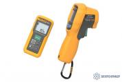 Fluke 414D/62MAХ+ kit — комплект лазерного измерителя расстояния и инфракрасного термометра фото