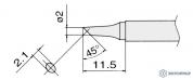 T13-BC2 — сменные композитные паяльные головки для паяльников с подачей азота фото