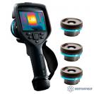 FLIR E86/24°/14°/42° — тепловизор со стандартным объективом, телеобъективом и широкоугольным объективом фото