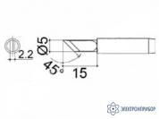 HAKKO 900M-T-KZ — паяльная сменная головка для паяльников HAKKO 907/907ESD фото
