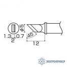 A1163 — паяльная сменная композитная головка для станции Hakko FX-838 фото