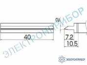 T12-1406 — паяльная сменная композитная головка для станций FX-950/ FX-951/FX-952/FM-203 фото