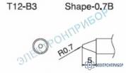 T12-B3 — паяльная сменная композитная головка для станций FX-950/ FX-951/FX-952/FM-203 фото