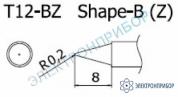 T12-BZ — паяльная сменная композитная головка для станций FX-950/ FX-951/FX-952/FM-203 фото