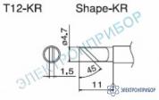 T12-KR — паяльная сменная композитная головка для станций FX-950/ FX-951/FX-952/FM-203 фото