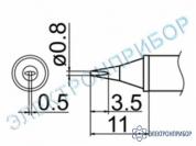 T12-WD08 — паяльная сменная композитная головка для станций FX-950/ FX-951/FX-952/FM-203 фото