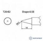 T20-B2 — паяльная сменная композитная головка для станций FX-838 фото