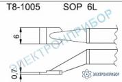 T8-1005 — паяльные сменные композитные головки для термопинцета FМ-2022 фото