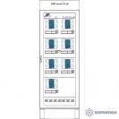 ШЭРА-ОМП-7004 — шкаф определения места повреждения линий 6-750 кВ (7 линий) фото