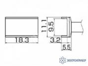 T12-1003 — паяльная сменная композитная головка для станций FX-950/ FX-951/FX-952/FM-203 фото