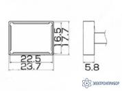 T12-1206 — паяльная сменная композитная головка для станций FX-950/ FX-951/FX-952/FM-203 фото