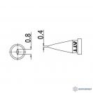 T800-0.8D — насадка паяльная фото