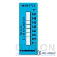 0646 1724 — самоклеющиеся термоиндикаторы 116-154°C фото 1