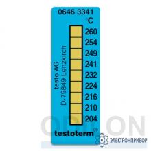0646 3341 — самоклеющиеся термоиндикаторы 204-260°C фото 1