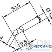 102ADLF40 — усеченный цилиндр 4 мм (к i-Tool, i-Tool nano) фото 1