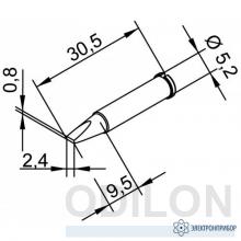 102CDLF24 — клин 2,4 мм (к i-Tool, i-Tool nano) фото 1