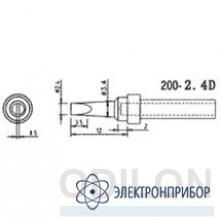 Quick QK200-T-2.4D — насадка паяльная для Quick фото 1