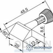 102CDLF200 — уникально массивное жало - усеченный брус 20 мм x 13,5 мм (к i-Tool) фото 1