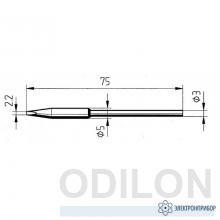 212FD-LF — клин 2,2мм (к MicroTool) фото 1