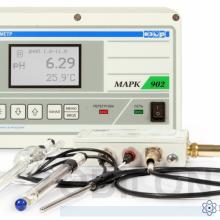 МАРК-902 (с гидропанелью ГП-902) — рН-метр с блоком преобразовательным щитового исполнения и блоком датчиков БД-902 (щитовое исполнение) фото 1