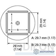 A1129B — сменная головка для FR-803B, 28х28 мм фото 1
