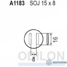 A1188B — сменная головка для HAKKO 850B, 852B, FR-801, FR-802, FR-803 фото 1