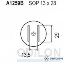 A1259B — сменная головка для HAKKO 850B, 852B, FR-801, FR-802, FR-803 фото 1