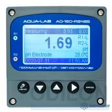 AQUA-LAB AQ-150-RS-485 — промышленный pH, ОВП метр контроллер (интерфейс RS485 Modbus RTU) фото 1