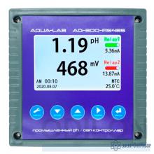 AQUA-LAB AQ-300-RS-485 — промышленный PH, ORP контроллер (интерфейс RS485 Modbus RTU) фото 1