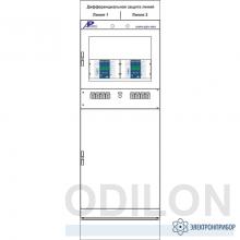 ШЭРА-ДЗЛ-2001 — шкаф дифференциальной защиты линии (для схемы РУ с одним выключателем на присоединение) фото 1