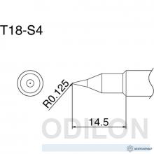 T18-S4 — паяльная сменная головка для паяльника HAKKO FX-8801ESD фото 1