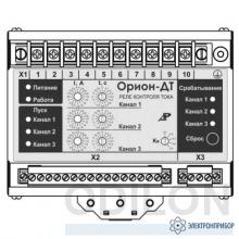 Орион-ДТ — микропроцессорное трехканальное реле контроля постоянного тока фото 1
