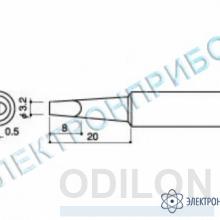 HAKKO 900 L-T-3C — паяльная сменная головка для паяльников HAKKO 900L, 908 фото 1