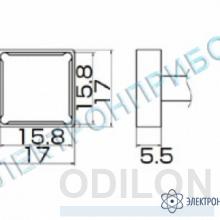 T12-1208 — паяльная сменная композитная головка для станций FX-950/ FX-951/FX-952/FM-203 фото 1