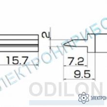 T12-1402 — паяльная сменная композитная головка для станций FX-950/ FX-951/FX-952/FM-203 фото 1