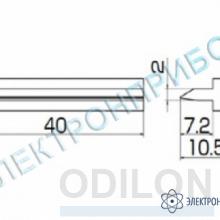 T12-1406 — паяльная сменная композитная головка для станций FX-950/ FX-951/FX-952/FM-203 фото 1