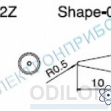 T12-B2Z — паяльная сменная композитная головка для станций FX-950/ FX-951/FX-952/FM-203 фото 1