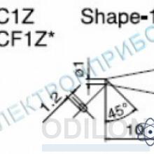 T12-BC1Z — паяльная сменная композитная головка для станций FX-950/ FX-951/FX-952/FM-203 фото 1