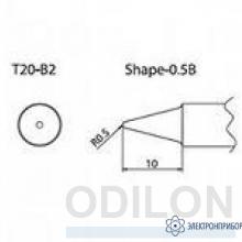 T20-B2 — паяльная сменная композитная головка для станций FX-838 фото 1