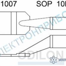 T8-1007 — паяльные сменные композитные головки для термопинцета FМ-2022 фото 1