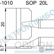 T8-1010 — паяльные сменные композитные головки для термопинцета FМ-2022 фото 1