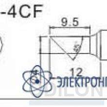 Quick 303-4CF — насадка паяльная для Quick фото 1