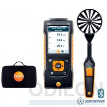 testo 440 (0563 4403) — комплект с Bluetooth крыльчаткой 100 мм 0635 9431 и кейсом фото 1