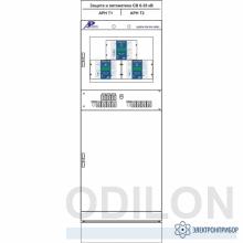 ШЭРА-СВ-РН-3001 — шкаф защиты и автоматики секционного выключателя 6-35 кВ и регулирования напряжения двух трансформаторов фото 1