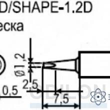 T1-12D — паяльные сменные композитные головки для станции 941 фото 1