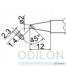 T20-BCM2 — наконечник для станций FX-838 фото 1