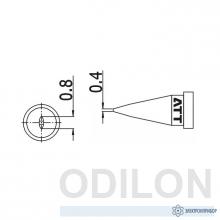 T800-0.8D — насадка паяльная фото 1